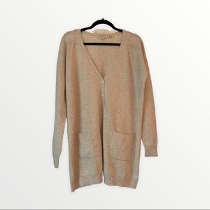 Repeat Beige Cashmere Cardigan